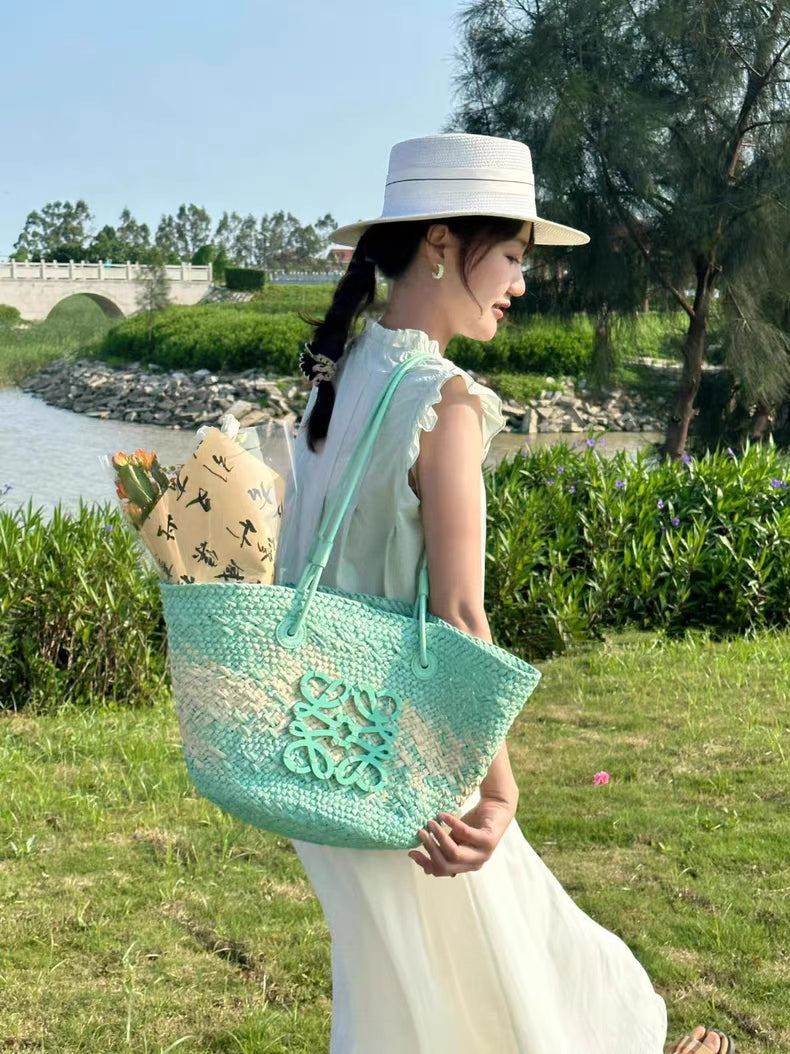 LOEWE Anagram Basket Large